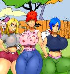 ass big_ass big_breasts breasts ed,_edd,_'n'_eddy freckles hips jay-marvel kanker_sisters lee_kanker long_hair marie_kanker may_kanker wide_hips