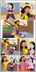 american_dad black_hair brunette comic couple cum dialogue foot foot_fetish footjob hayley_smith lesbian_couple linda_memari nude orgasm pants sexfightfun shirt sports_uniform squirt squirting sweatpants wet_clothes wet_pants wet_pussy yuri