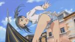 1girl boat francesca_lucchini gif panties slap strike_witches