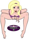  1girl blonde_hair britina_(kim_possible) disney erect_nipples female_masturbation female_only fingering fingering_self gagala kim_possible masturbation phillipthe2 pokies teen 