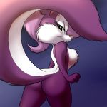  ass bedroom_eyes chochi female fifi_la_fume fluffy_tail skunk tiny_toon_adventures tiny_toons 