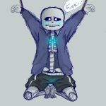  1boy 2010s 2016 2d 2d_(artwork) animated_skeleton blue_blush blush bottom_sans bound bound_wrists bulge clothed digital_media_(artwork) drooling erection erection_under_clothes glowing glowing_genitalia grey_background itsdunklesans jacket kneel kneeling looking_at_viewer male male_only malesub monster profanity restrained restraints sans sans_(undertale) simple_background skeleton solid_color_background solo solo_male submissive submissive_male tears text tied_up uke_sans undead undertale undertale_(series) video_game_character video_games 