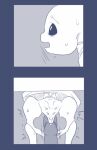  2010s 2018 2d 2d_(artwork) anal animated_skeleton anon anonymous_male bathroom bathroom_stall bottom_sans comic comic_page comic_panel digital_media_(artwork) faceless_male kabeshiri monochrome monster non-con non-consensual noncon nonconsensual penetration pf-pro-fucker pf_pro_fucker rape sans sans_(undertale) sequence sequential sex skeleton solo_focus stuck stuck_in_wall thrusting uke_sans undead undertale undertale_(series) video_game_character video_games wall_sex 