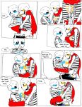  13thcatofthegate 2010s 2018 2boys 2males animated_skeleton bigger_male blue_blush blush bottom_sans brother/brother brothers comic comic_page comic_panel comic_sans duo ectotongue english_text fontcest gay incest indoors larger_male licking licking_neck male male/male male_only monster orange_blush orange_tongue papyrus papyrus_(undertale) papysans partially_colored sans sans_(undertale) seme_papyrus sequence sequential shorter_male skeleton smaller_male soul soul_sex speech_bubble taller_male text text_bubble tongue top_papyrus topless topless_male uke_sans undead undertale undertale_(series) yaoi 