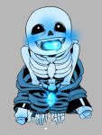  1boy 2d 2d_(artwork) adorable animated_skeleton arm_support black_pants blue_blush blue_jacket blue_penis blue_tongue blush blushing_male bodily_fluids bottom_sans cute cute_male cute_penis digital_media_(artwork) ectotongue fangs fluids glowing_genitalia glowing_penis grey_background jacket kneel looking_at_viewer male male_only malesub monster off_shoulders pants penis sans sans_(undertale) simple_background skeleton small_penis solid_color_background solo_male submissive submissive_male tongue tongue_out topless topless_male uke_sans undead undertale undertale_(series) unknown_artist video_game_character video_games 