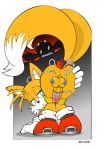  dr_robotnik jiky jikylio miles_&quot;tails&quot;_prower multiple_tails sega sonic_(series) sonic_team tail 