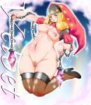  big_breasts blush breasts curvy hair highres hood large_breasts nipples odin_sphere pubic_hair pussy uncensored velvet velvet_(odin_sphere) 