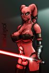 1girl darth_talon futanari penis star_wars