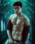 abs harry_james_potter harry_potter nerdyart yaoi