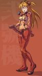 1girl asuka_langley asuka_langley_souryuu blue_eyes bodysuit breasts bulge cameltail clothing erect_nipples erect_nipples_under_clothes evangelion:_2.0_you_can_(not)_advance futanari hair hair_ornament high_resolution huge_penis intersex latex long_hair mikoyan neon_genesis_evangelion nipples open_mouth orange_hair penis pilot_suit plugsuit rebuild_of_evangelion see-through skin_tight solo transparent_clothes