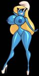  big_breasts disney female_only knick_knack noonun smurfette the_smurfs 