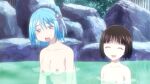  breasts kurono_kurumu kurumu_kurono nipples nude onsen rosario_+_vampire rosario_to_vampire rosario_vampire sendou_yukari yukari_sendo 