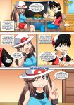  bbmbbf big_breasts comic leaf_(pokemon) lucky_me palcomix pokemon pokepornlive red_(pokemon) 