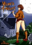 ass full_moon microskirt moon outdoors scooby-doo tagme tentacles velma_dinkley