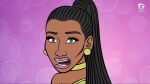  ass black_hair blonde_hair blue_eyes bouncing_ass dark_skin fat_ass green_eyes huge_ass iggy_azalea kim_kardashian nicki_minaj satire tagme webm 