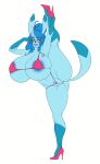 big_ass big_breasts bikini glaceon glasses luchodraws mature_female milf wiitenuant