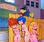 2boys 3_girls ass blonde_hair blue_hair breasts cartoon_network ed ed,_edd,_'n'_eddy edd eddy embarrassed embarrassed_nude_female embarrassing enf enf-lover kanker_sisters lee_kanker marie_kanker may_kanker nipples nude nude pubic_hair public public_nudity pussy red_hair