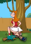 ass big_ass butt_crush candace_flynn facesitting huge_ass omarsin perry_the_platypus phineas_and_ferb phineas_flynn sitting_on_child sitting_on_face