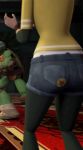 3d april_o'neil ass ass_shake cg clap dancing gif teenage_mutant_ninja_turtles tmnt_2012 wiggle