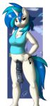 1girl anthro bottomless friendship_is_magic futanari horse_cock my_little_pony penis skipsy vinyl_scratch