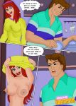  blonde_hair brunette comic cum fellatio filming huge_breasts marvel mary_jane_watson masturbation online_superheroes peter_parker red_hair reporter spider-man spider-man:_the_animated_series spider-man_(series) torn_clothes 