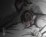  2boys bed big_hero_6 closed_eyes hiro_hamada kyle_hamada lay_on_the_stomach moaning rape tadashi_hamada ureshi-san yaoi 