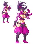  big_breasts big_breasts bimbo breasts bursting_breasts casetermk cleavage disgaea disgaea_3 gigantic_breasts hips huge_breasts kunoichi kunoichi_(disgaea) kyoko_needleworker mask ninja nippon_ichi_software pixel_art unnoticeableperson 