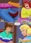  aunt_may blonde_hair brunette comic cum fellatio filming huge_breasts marvel mary_jane_watson masturbation online_superheroes peter_parker red_hair reporter spider-man spider-man:_the_animated_series spider-man_(series) torn_clothes 