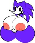  big_ass big_breasts big_nipples funny_face furry hedgehog needlemouse_(series) purple_body pussy sarah_(needlemouse) sonic.exe sonic_the_hedgehog white_breasts 