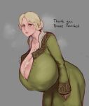 blonde_hair cum_on_breasts elden_ring gigantic_ass gigantic_breasts green_eyes hourglass_figure milf rya_(elden_ring) sexy shinyglute