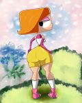  ass big_ass butlova cosplay debbie_turnbull digimon huge_ass kari_kamiya looking_back milf robotboy wide_hips 