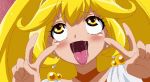  ahegao animated animated_gif cure_peace fucked_silly gif kuroki_tomoko lowres parody precure pretty_cure smile_precure! watashi_ga_motenai_no_wa_dou_kangaetemo_omaera_ga_warui! 