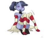 artist_request sienna_contiello skullgirls squigly_(skullgirls) stitched_mouth zombie_girl