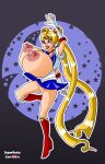  big_areola big_nipples bimbo bishoujo_senshi_sailor_moon blonde_hair breasts_out_of_clothes hairless_pussy huge_areolae huge_breasts huge_nipples massive_breasts no_panties nude_female sailor_moon sailor_moon_(series) superbustycartoon thick_thighs usagi_tsukino 