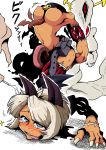 arita_hino big_breasts double_(skullgirls) ms._fortune_(skullgirls) nadia_fortune scars skullgirls