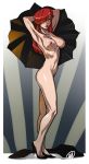 erin_fitzgerald ganassa hair_over_one_eye huge_breasts krieg_(skullgirls) lab_zero_games long_hair nude_female parasoul_(skullgirls) red_hair skullgirls vaginal yellow_eyes