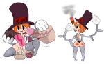  anal_insertion ass black_penis breasts dildo_sitting disembodied_penis flat_chest huge_penis imminent_fellatio multiple_penises not_me_2_(colorist) peacock_(skullgirls) pussy size_difference skullgirls veiny_penis white_penis zeeman 