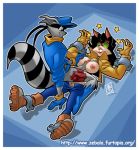 anthro carmelita_fox fur linno paizuri sly_cooper sly_cooper_(series) tagme