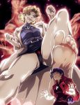  angry barefoot feet femdom giantess misato_katsuragi neon_genesis_evangelion panties pov pov_feet ritsuko_akagi scamwich soles toes underwear upskirt 