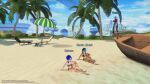  beach bikini conton_city dragon_ball_xenoverse dragon_ball_xenoverse_2 katana_(xenoverse_2_oc) ryuko_matoi_(xenoverse_2_oc) underwear xenoverse_2 