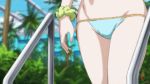 animated anime ass bikini boku_wa_tomodachi_ga_sukunai gif hentai kashiwazaki_sena lowleg lowleg_bikini lowres pool screencap side-tie_bikini swimsuit walking