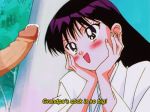 1_boy 1_girl 1boy 1girl age_difference animated bishoujo_senshi_sailor_moon clothed_female dripping_semen embarrassed english_text erect_penis excited female gif hetero hino_rei looking_at_penis male old_man rei_hino sailor_mars sailor_moon uncensored veiny_penis