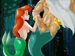 cartoonvalley.com disney helg_(artist) king_triton penis princess_ariel tagme testicles the_little_mermaid