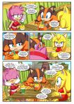 amy_rose bbmbbf comic mobius_unleashed palcomix sega sexy_boom sonic_boom sonic_the_hedgehog_(series) sticks_the_jungle_badger zooey_the_fox