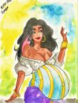 black_hair disney esmeralda pregnant zero-thl