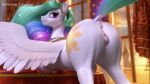  1girl 3d clopician equine horse my_little_pony pony pussy 