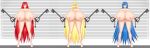  areolae beige_skin big_breasts blue_hair bluebullpen breasts choker female heart heart-shaped_pupils heart_eyes hearts hypnotic_accessory kairi keyblade kingdom_hearts kingdom_key mind_control namine nipples nude pink_eyes pussy red_hair weapon xion yellow_hair 