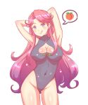  big_ass big_breasts bitch jennifer_peach kandagawa_jet_girls navel slut swimsuit tongue_out whore 