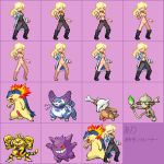  electabuzz gengar marowak pokemon purugly smeargle typhlosion 