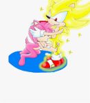  amy_rose sega shadowlink350 sonic sonic_the_hedgehog super_sonic 